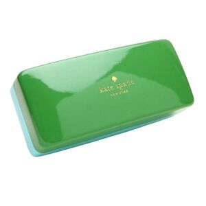 Kate Spade Hard Shell Sunglass Case- Blue/Green